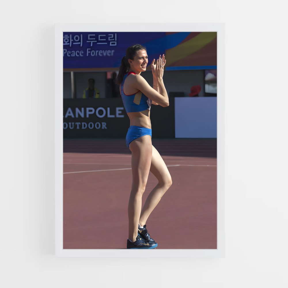 Poster Match en Couleurs – affiche Athlétisme (vue 3)